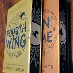 Fairyloot Fourth Wing And Iron Flame By Rebecca Yarros